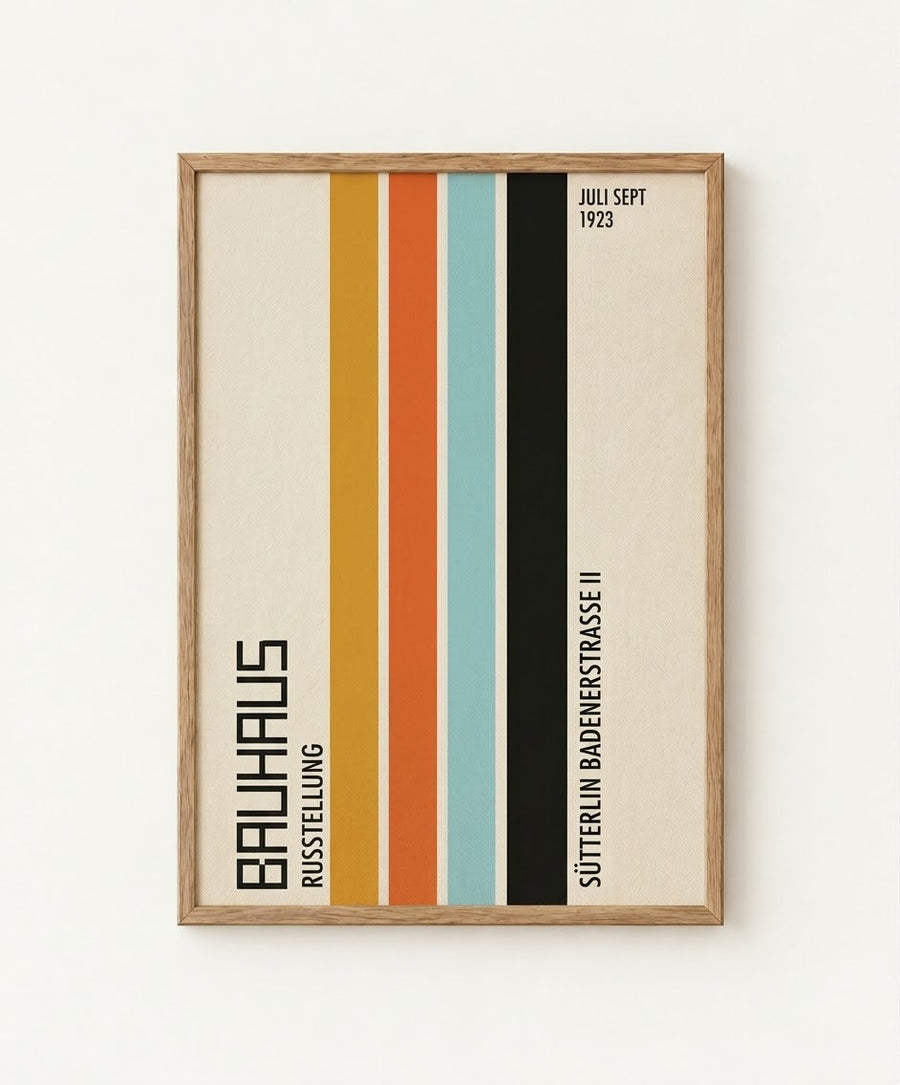 Bauhaus 1923 | Vertical Stripes