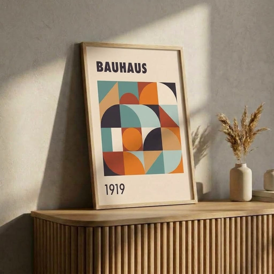 Bauhaus 1919 | Geometric Mosaic