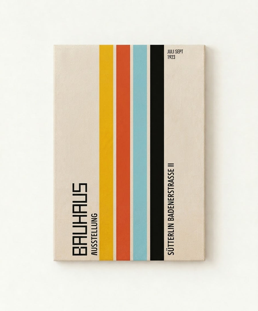 Bauhaus 1923 | Vertical Stripes