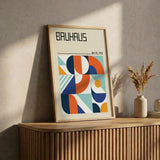 Bauhaus 1923 | Geometric Mosaic Grid - View 3 | MoodRoom