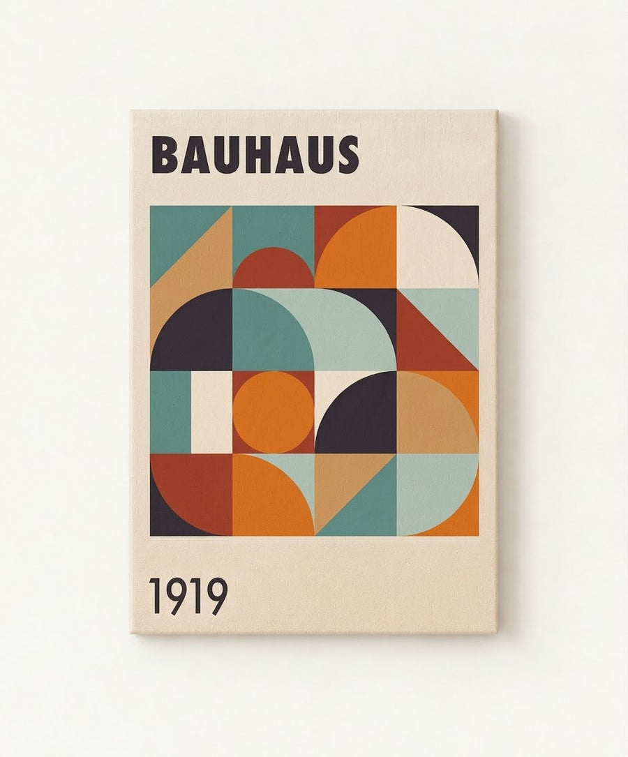Bauhaus 1919 | Geometric Mosaic
